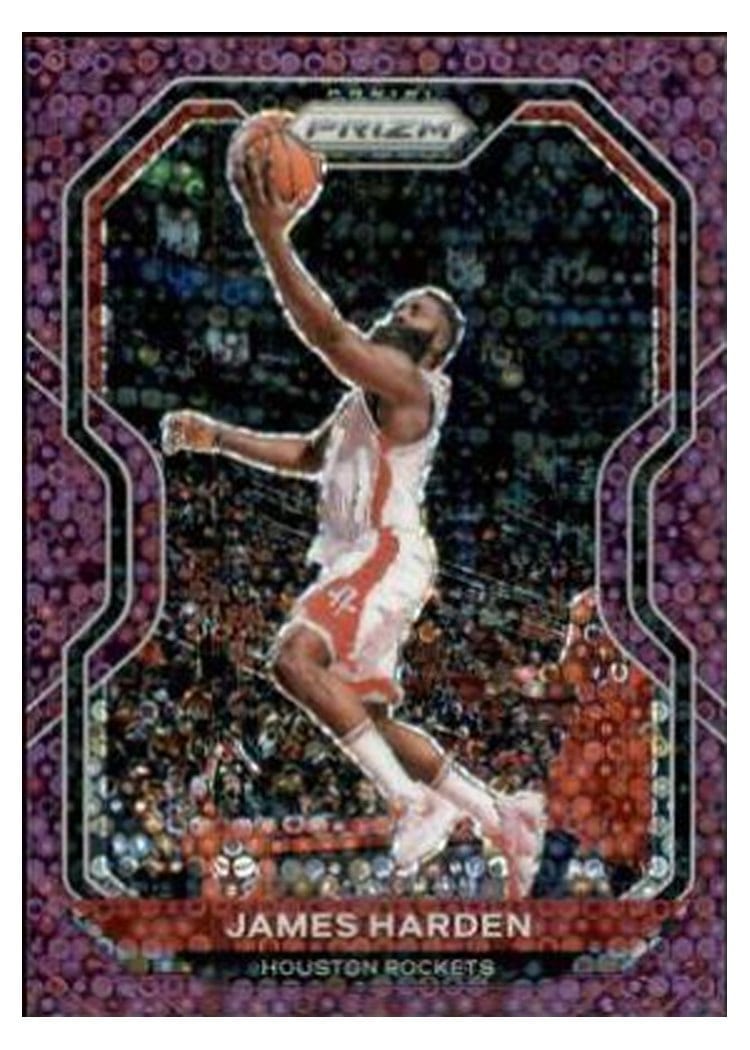 2020-21 Panini Prizm Base Set James Harden #112 card