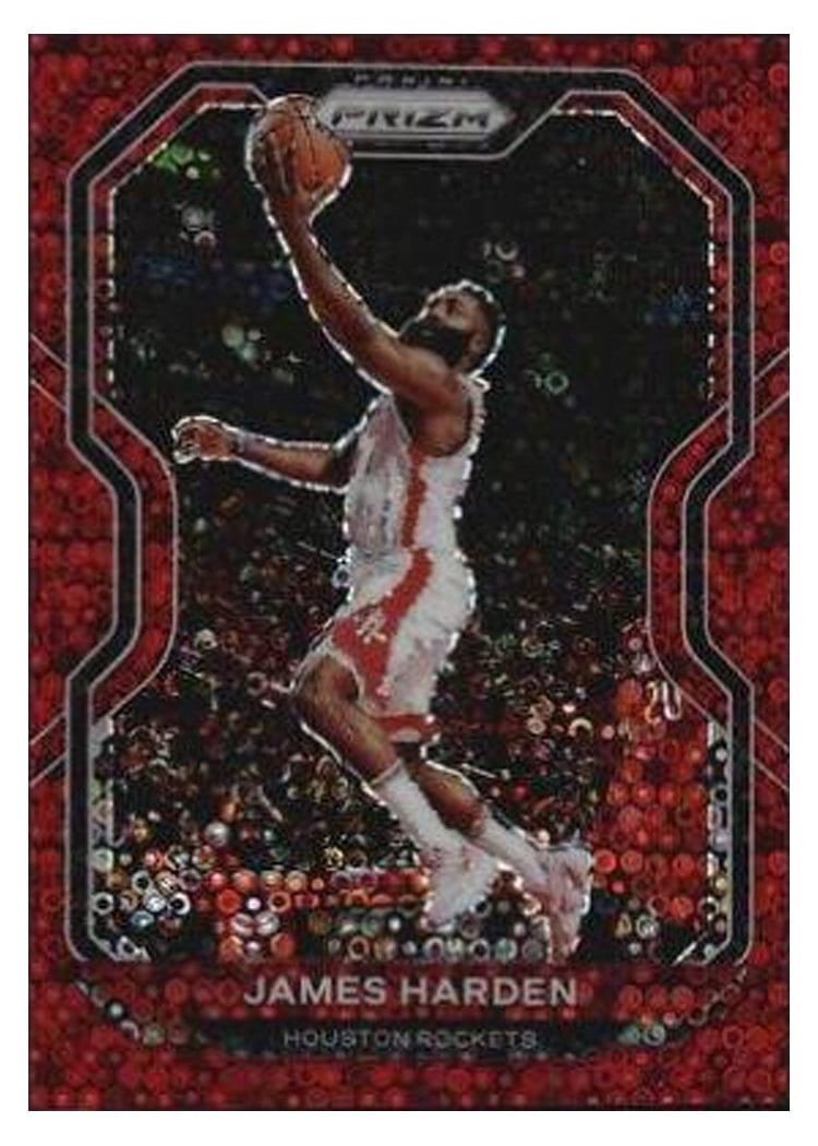 2020-21 Panini Prizm Base Set James Harden #112 card