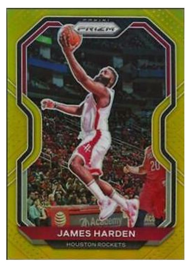 2020-21 Panini Prizm Base Set James Harden #112 card