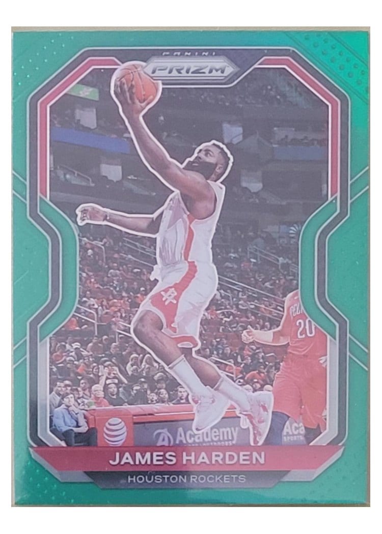2020-21 Panini Prizm Base Set James Harden #112 card