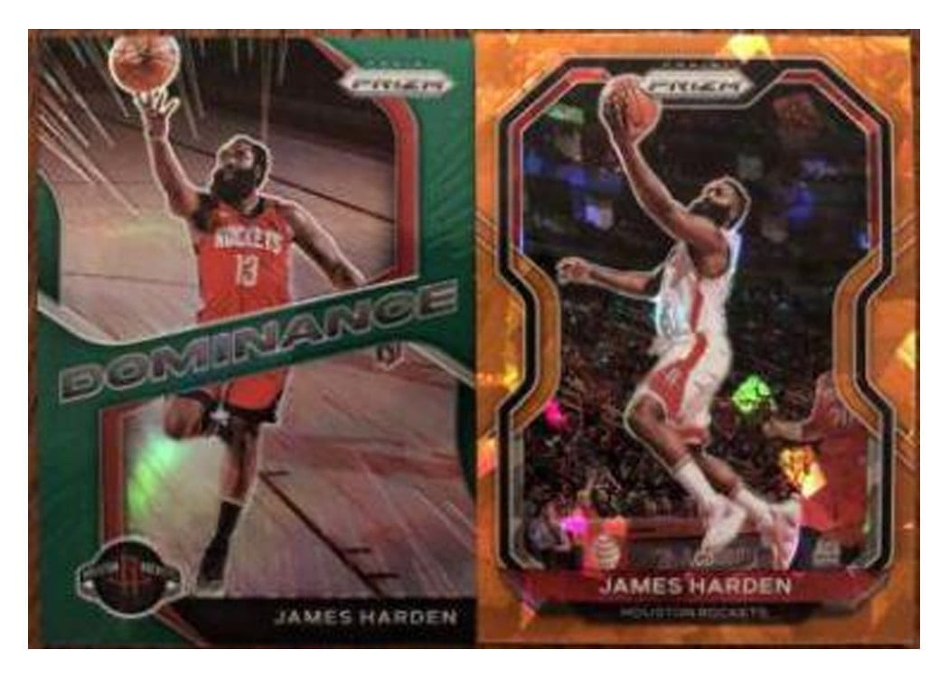 2020-21 Panini Prizm Base Set James Harden #112 card