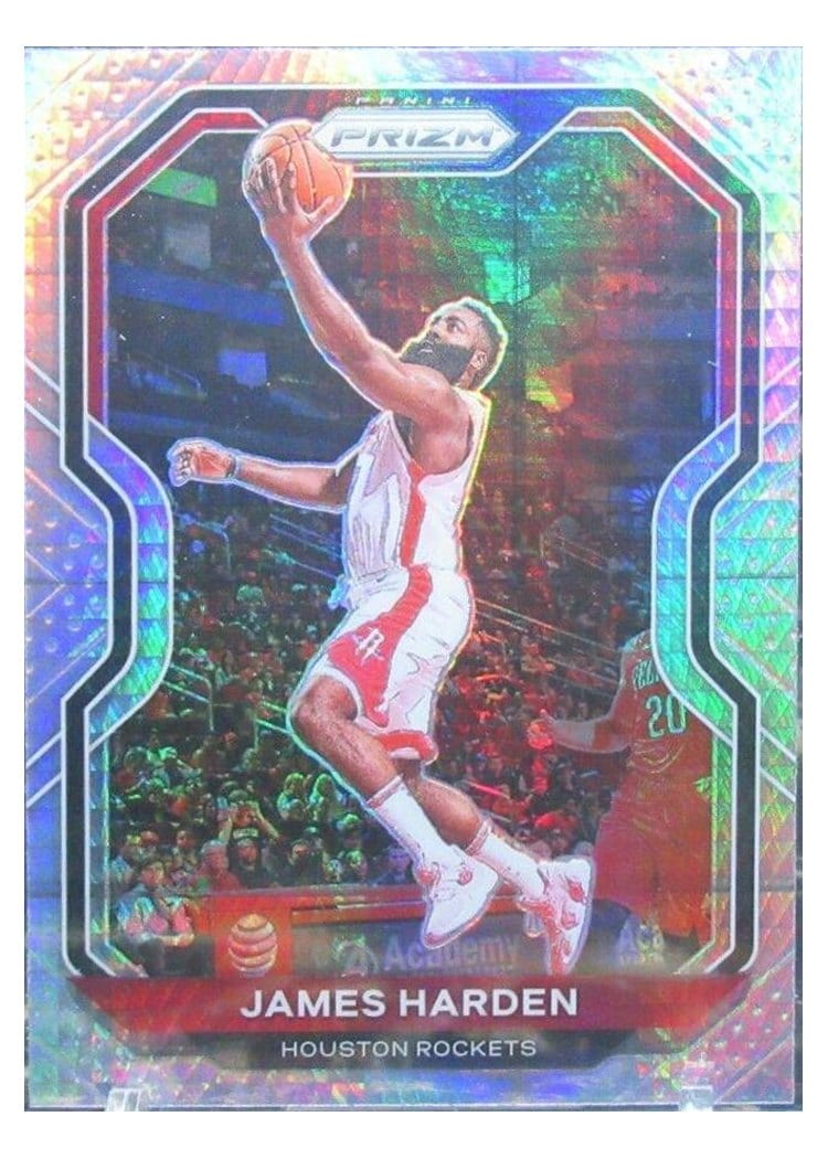 2020-21 Panini Prizm Base Set James Harden #112 card