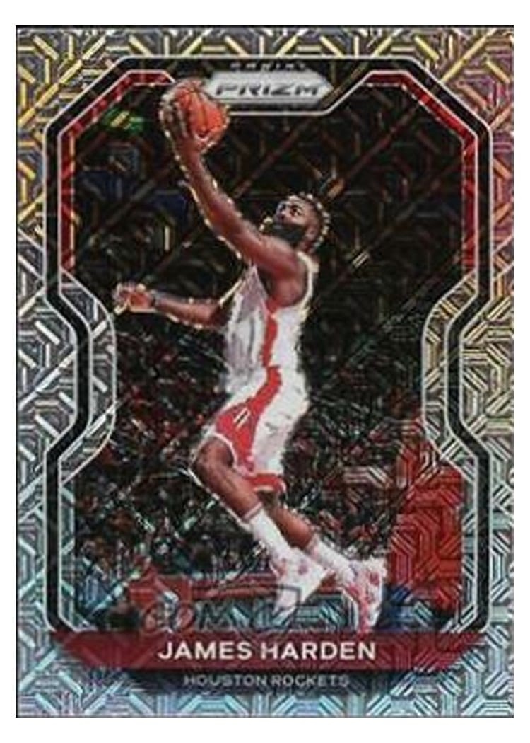 2020-21 Panini Prizm Base Set James Harden #112 card