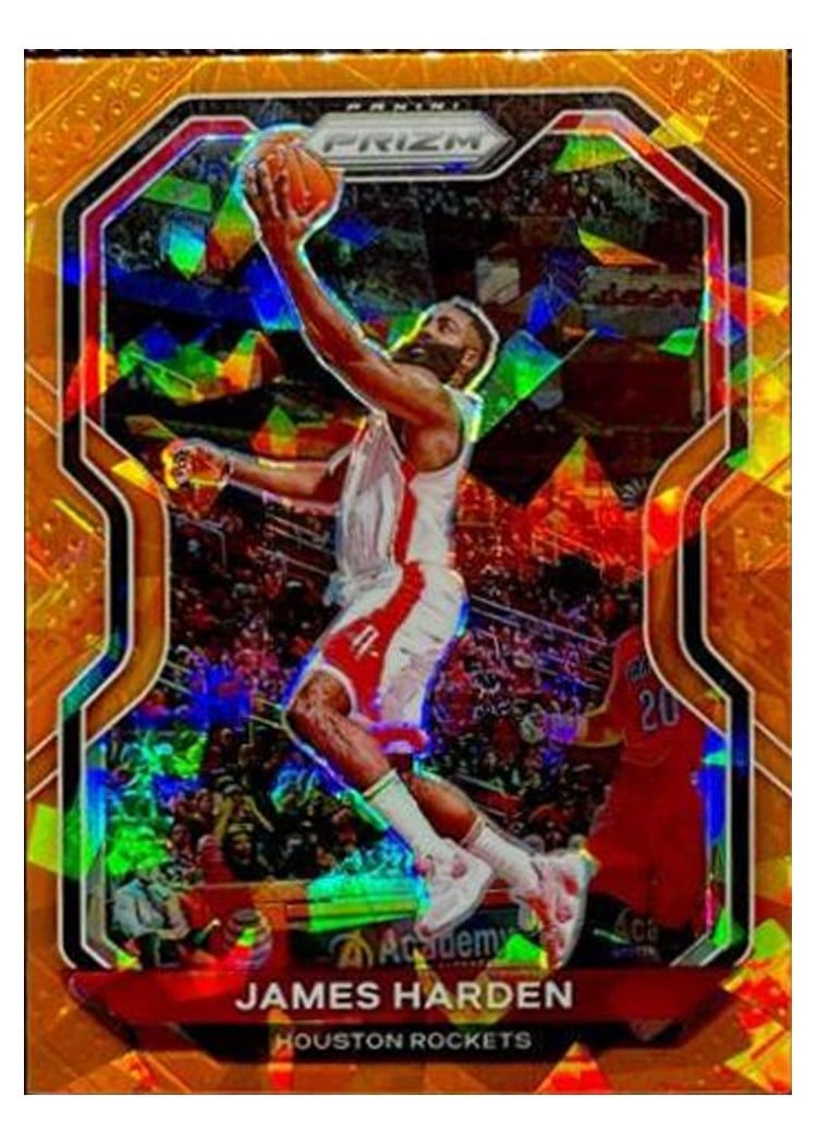 2020-21 Panini Prizm Base Set James Harden #112 card