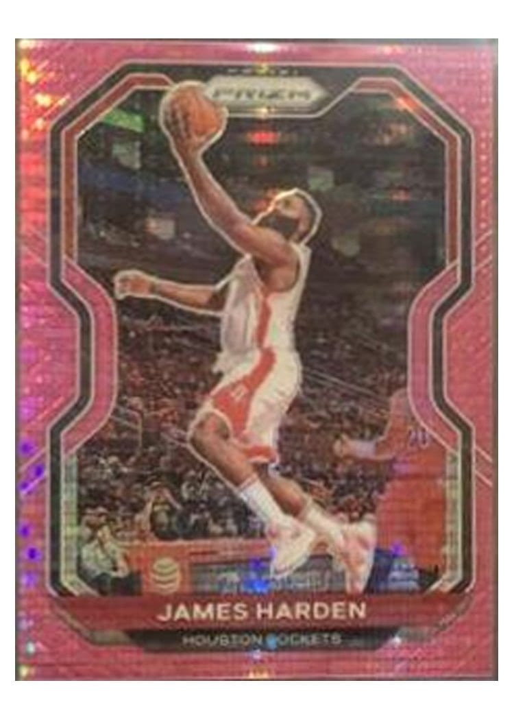 2020-21 Panini Prizm Base Set James Harden #112 card