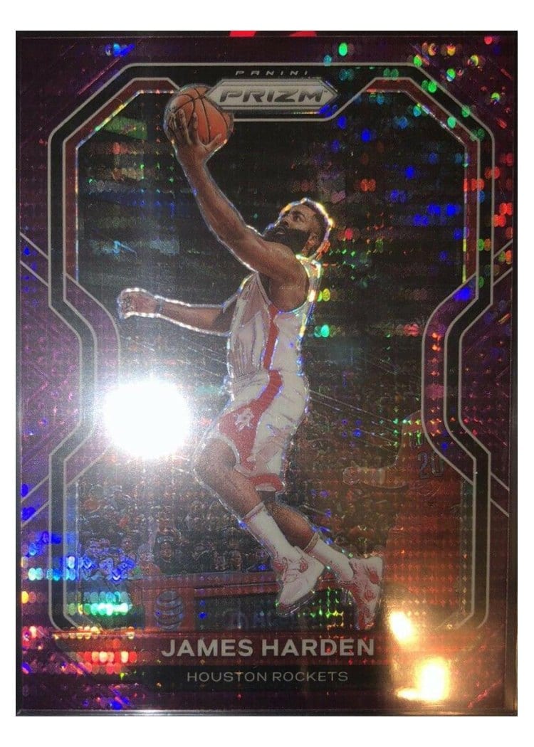 2020-21 Panini Prizm Base Set James Harden #112 card