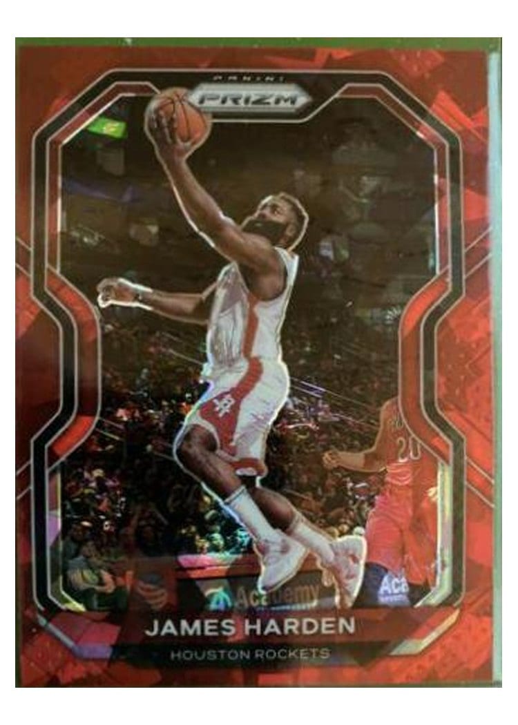 2020-21 Panini Prizm Base Set James Harden #112 card