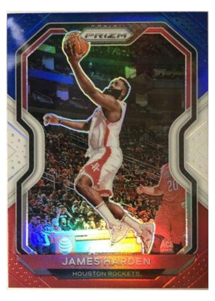 2020-21 Panini Prizm Base Set James Harden #112 card
