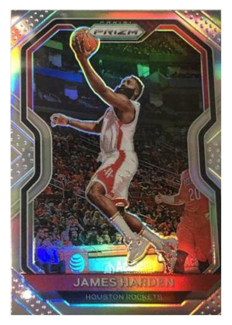 2020-21 Panini Prizm Base Set James Harden #112 card