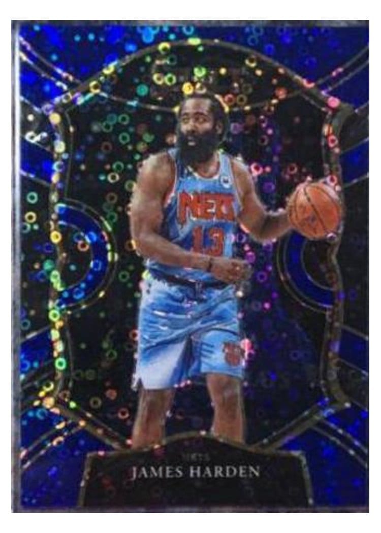 2020-21 Panini Select Base Set James Harden #12 card