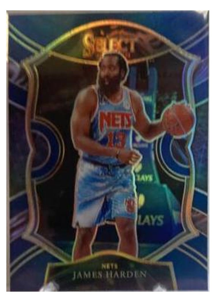 2020-21 Panini Select Base Set James Harden #12 card