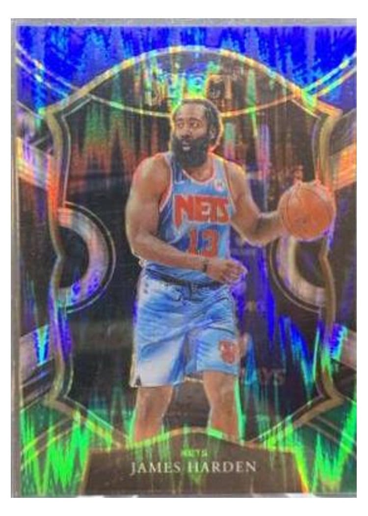 2020-21 Panini Select Base Set James Harden #12 card