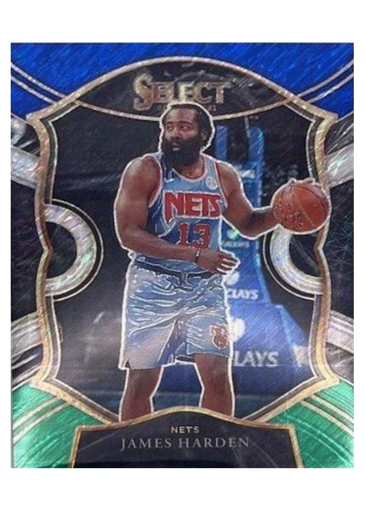 2020-21 Panini Select Base Set James Harden #12 card