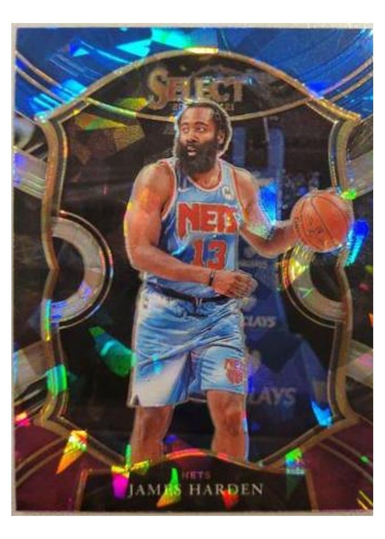 2020-21 Panini Select Base Set James Harden #12 card