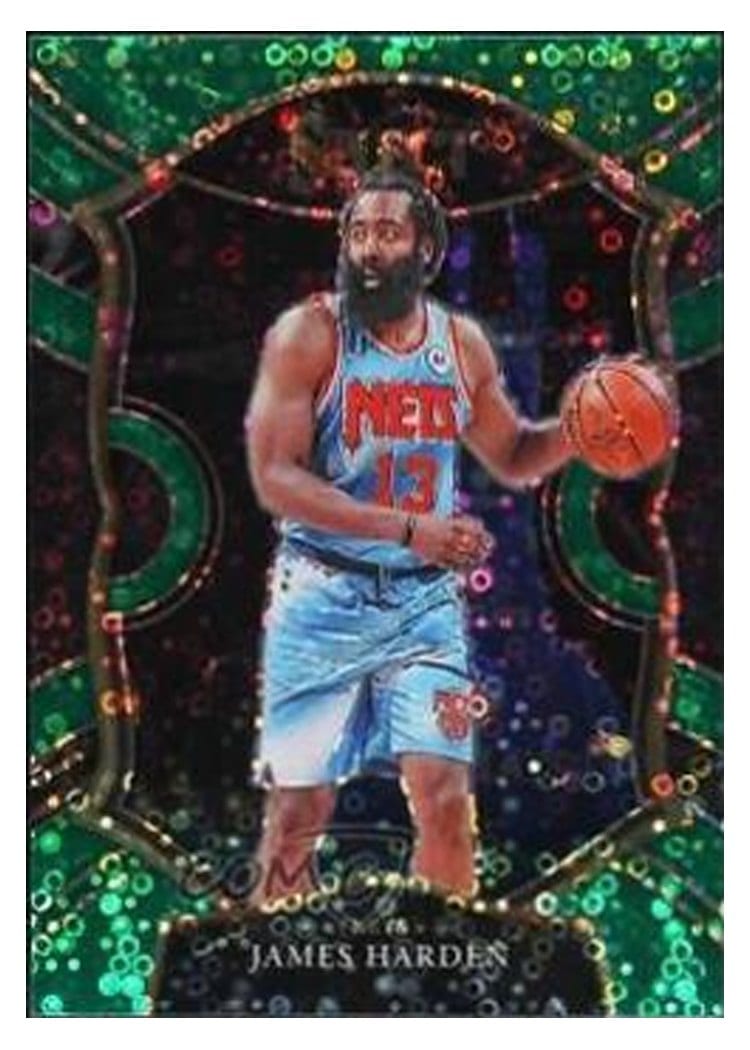 2020-21 Panini Select Base Set James Harden #12 card