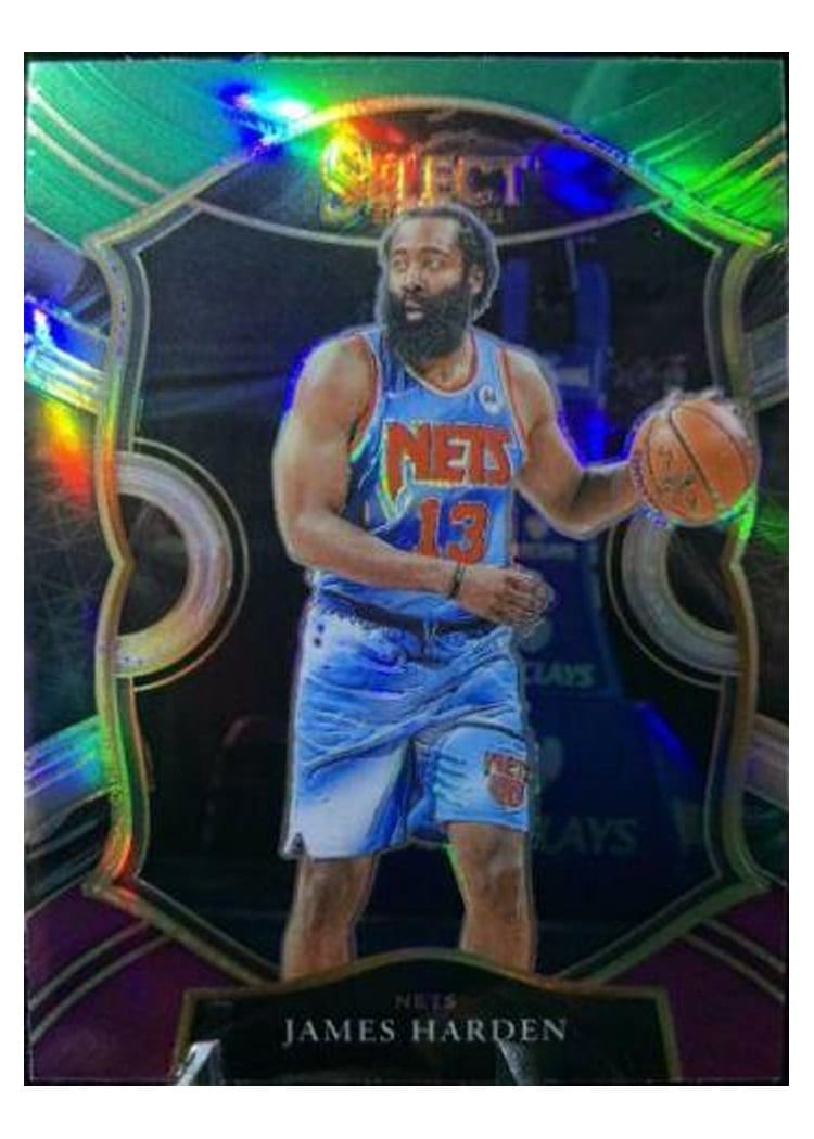 2020-21 Panini Select Base Set James Harden #12 card