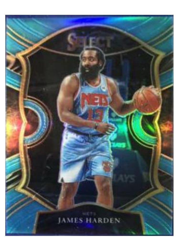 2020-21 Panini Select Base Set James Harden #12 card