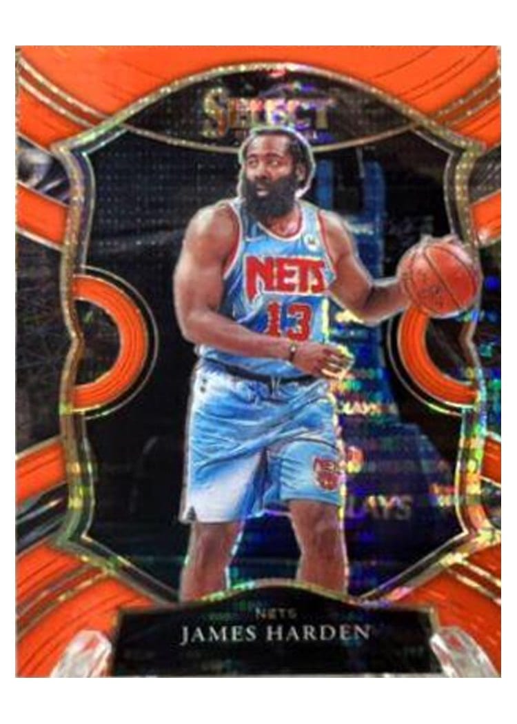 2020-21 Panini Select Base Set James Harden #12 card