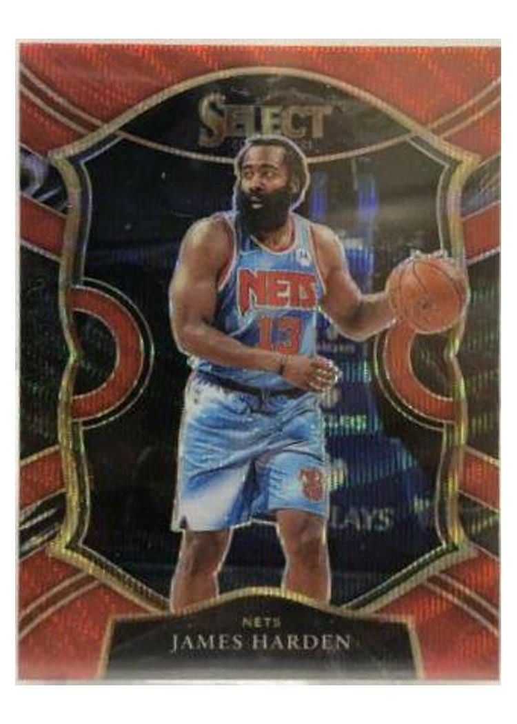 2020-21 Panini Select Base Set James Harden #12 card