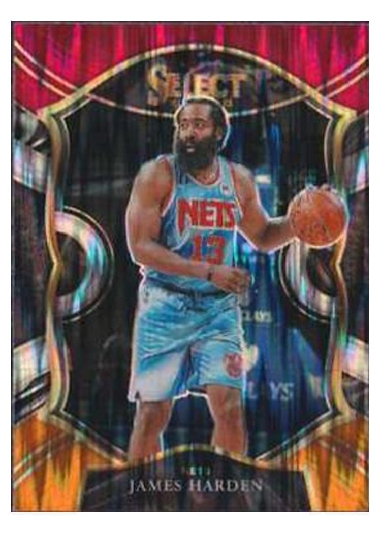 2020-21 Panini Select Base Set James Harden #12 card