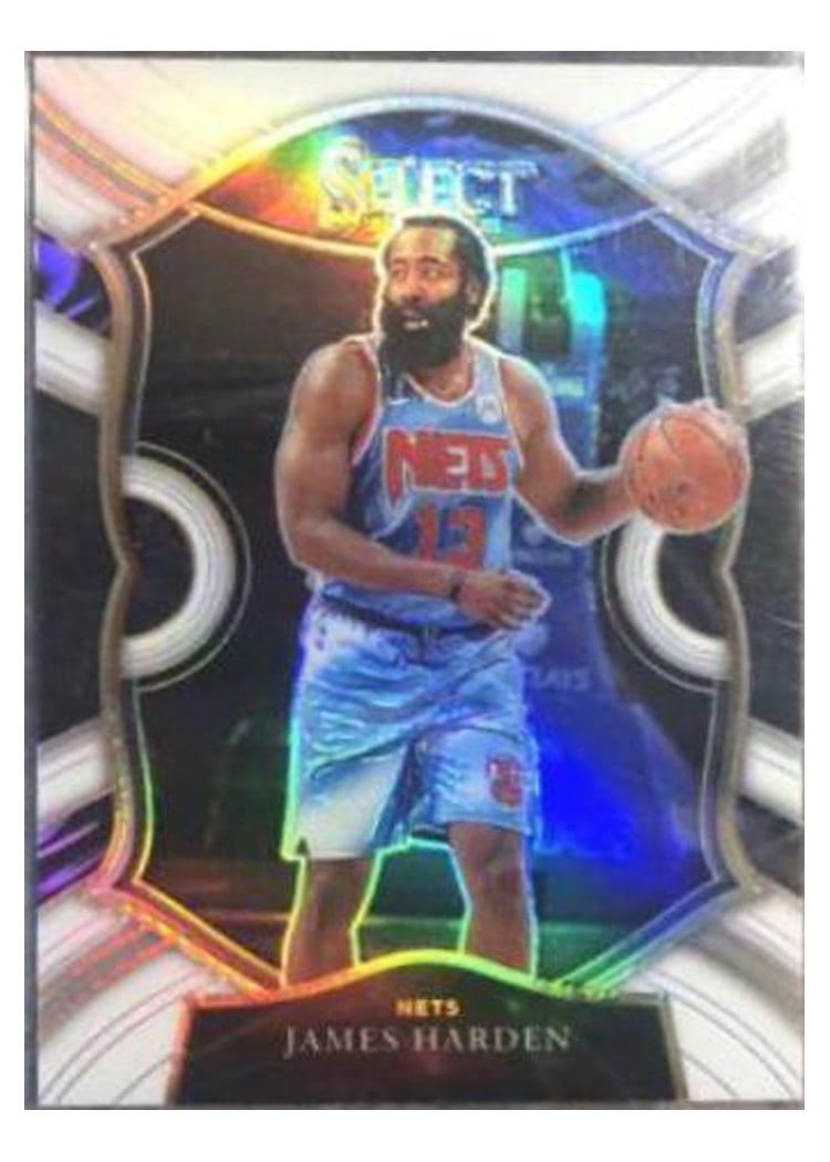 2020-21 Panini Select Base Set James Harden #12 card