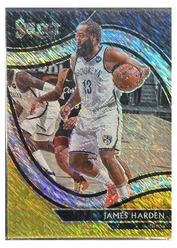 2020-21 Panini Select Base Set James Harden #212 card