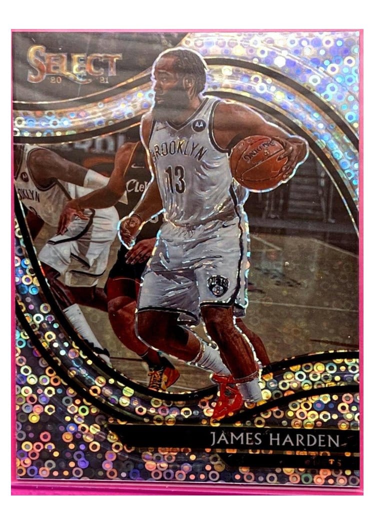 2020-21 Panini Select Base Set James Harden #212 card