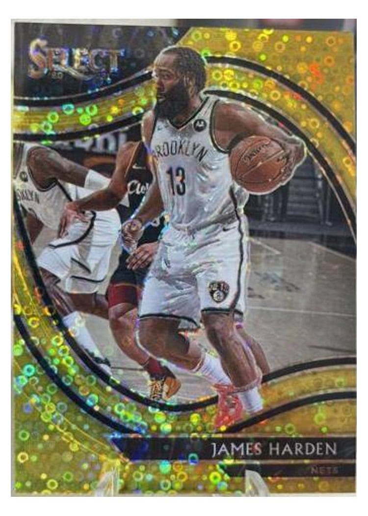 2020-21 Panini Select Base Set James Harden #212 card