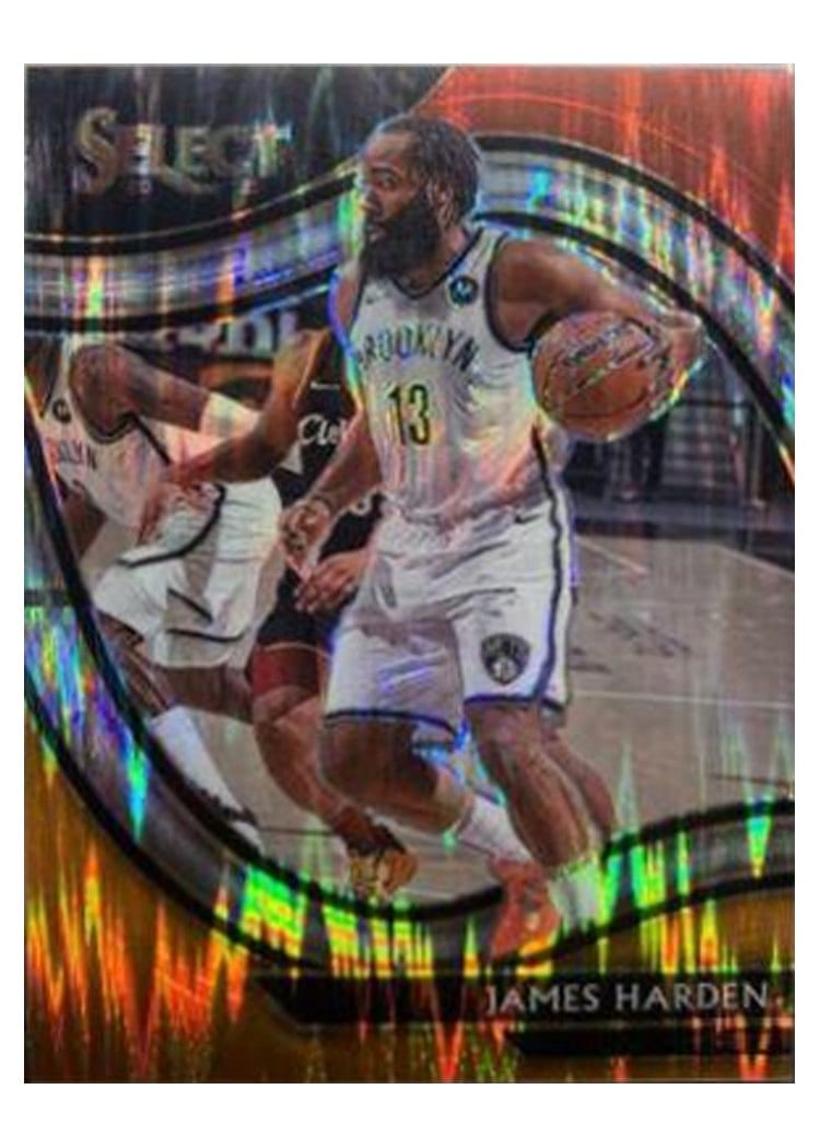 2020-21 Panini Select Base Set James Harden #212 card