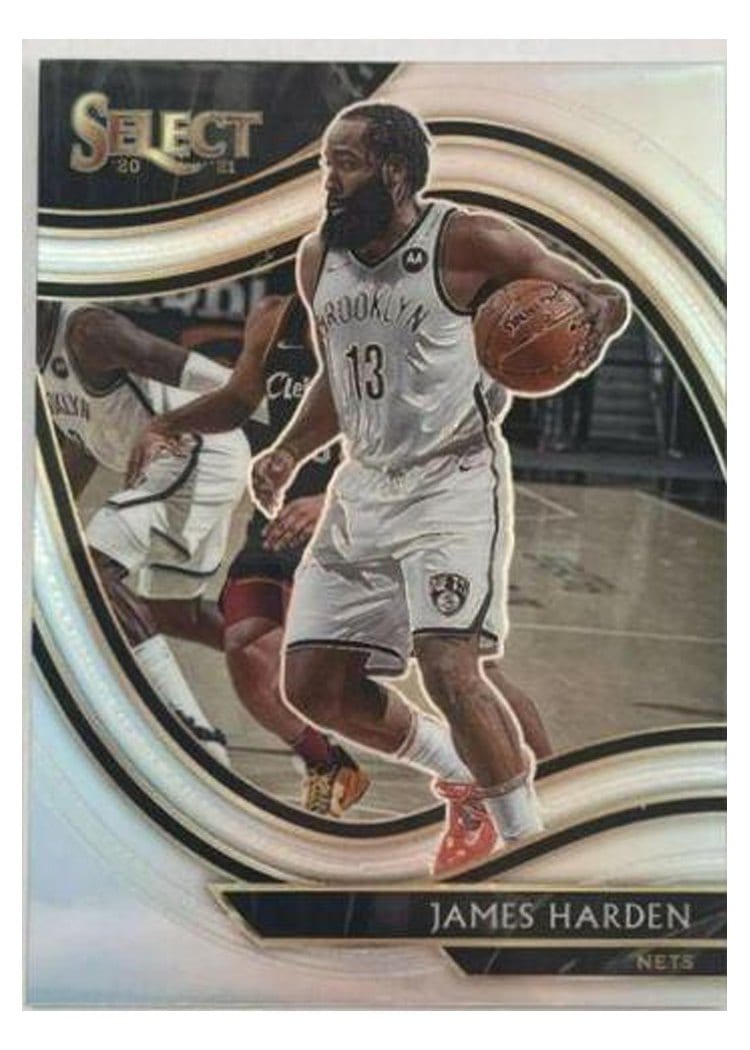 2020-21 Panini Select Base Set James Harden #212 card