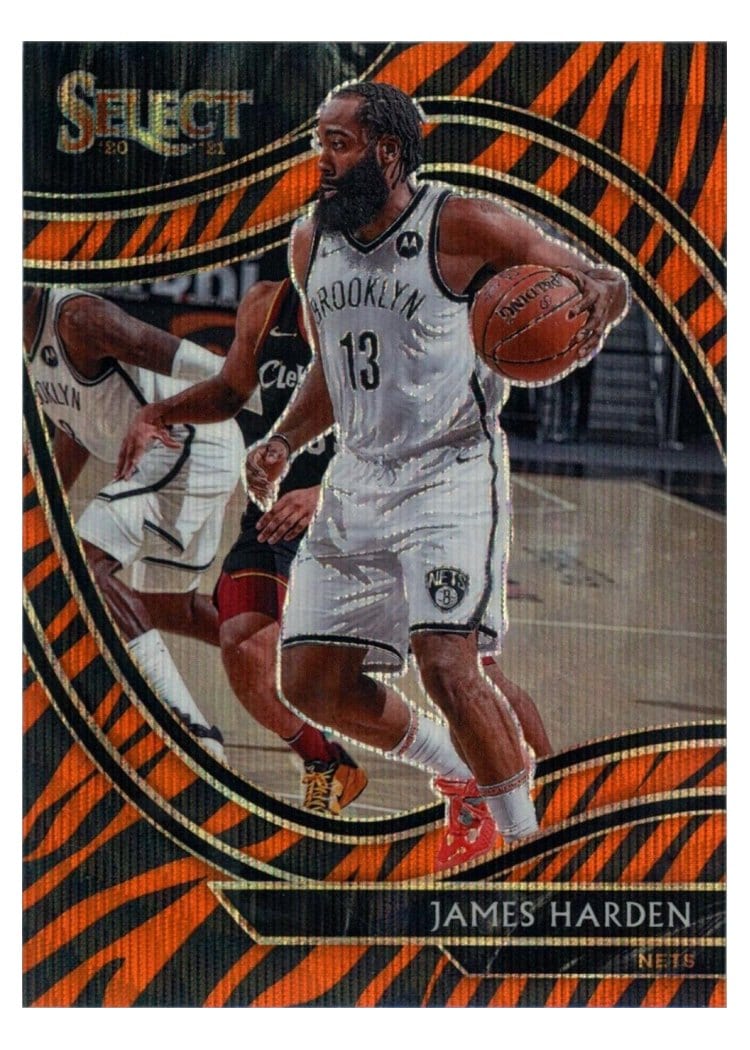 2020-21 Panini Select Base Set James Harden #212 card