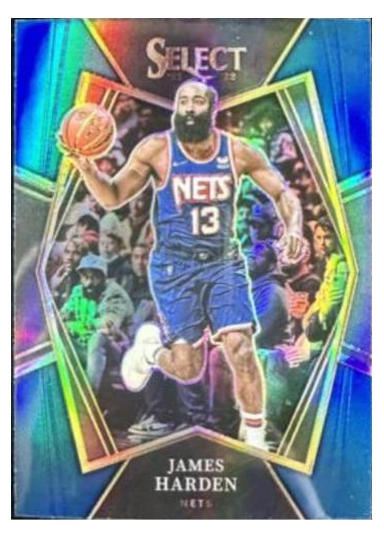 2021-22 Panini Select Base Set James Harden #132 card