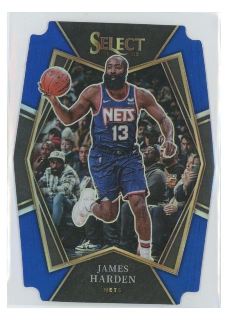 2021-22 Panini Select Base Set James Harden #132 card