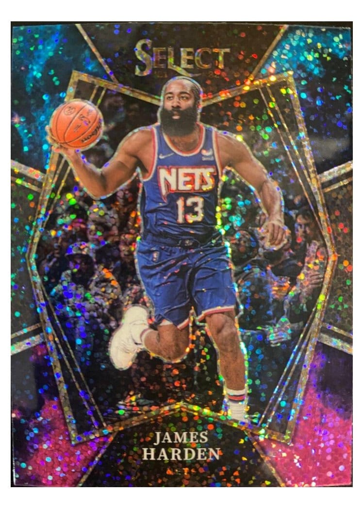 2021-22 Panini Select Base Set James Harden #132 card