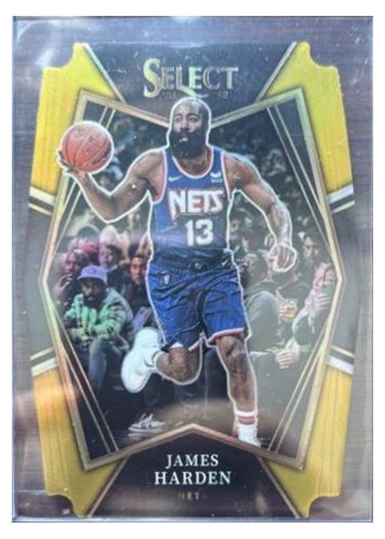 2021-22 Panini Select Base Set James Harden #132 card