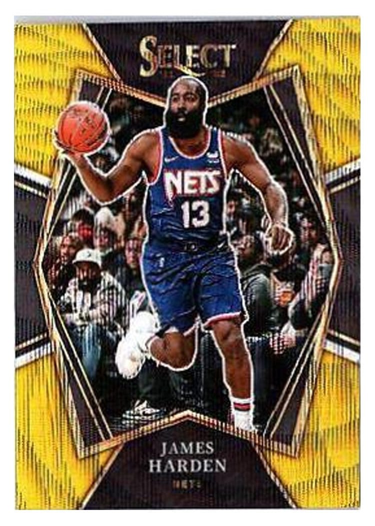 2021-22 Panini Select Base Set James Harden #132 card