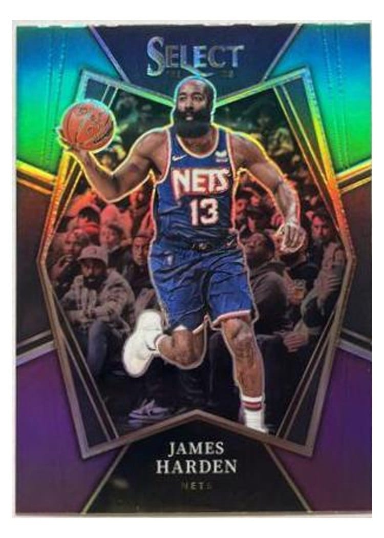 2021-22 Panini Select Base Set James Harden #132 card