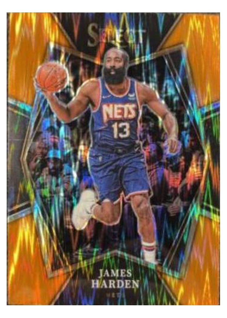 2021-22 Panini Select Base Set James Harden #132 card