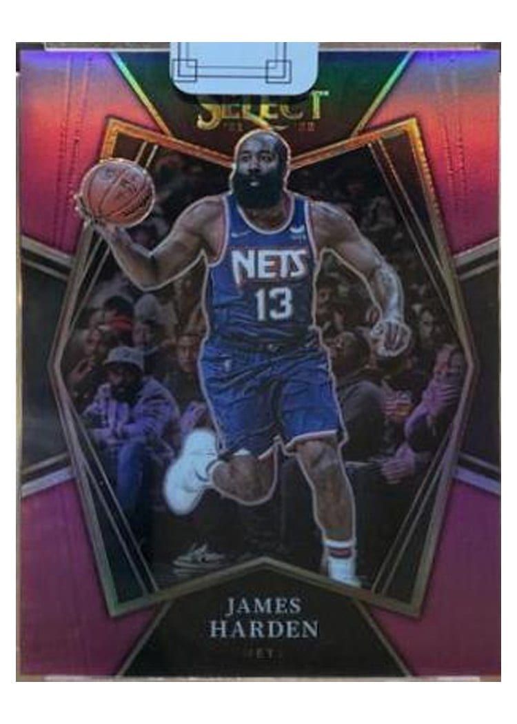 2021-22 Panini Select Base Set James Harden #132 card