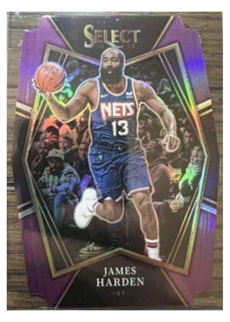 2021-22 Panini Select Base Set James Harden #132 card