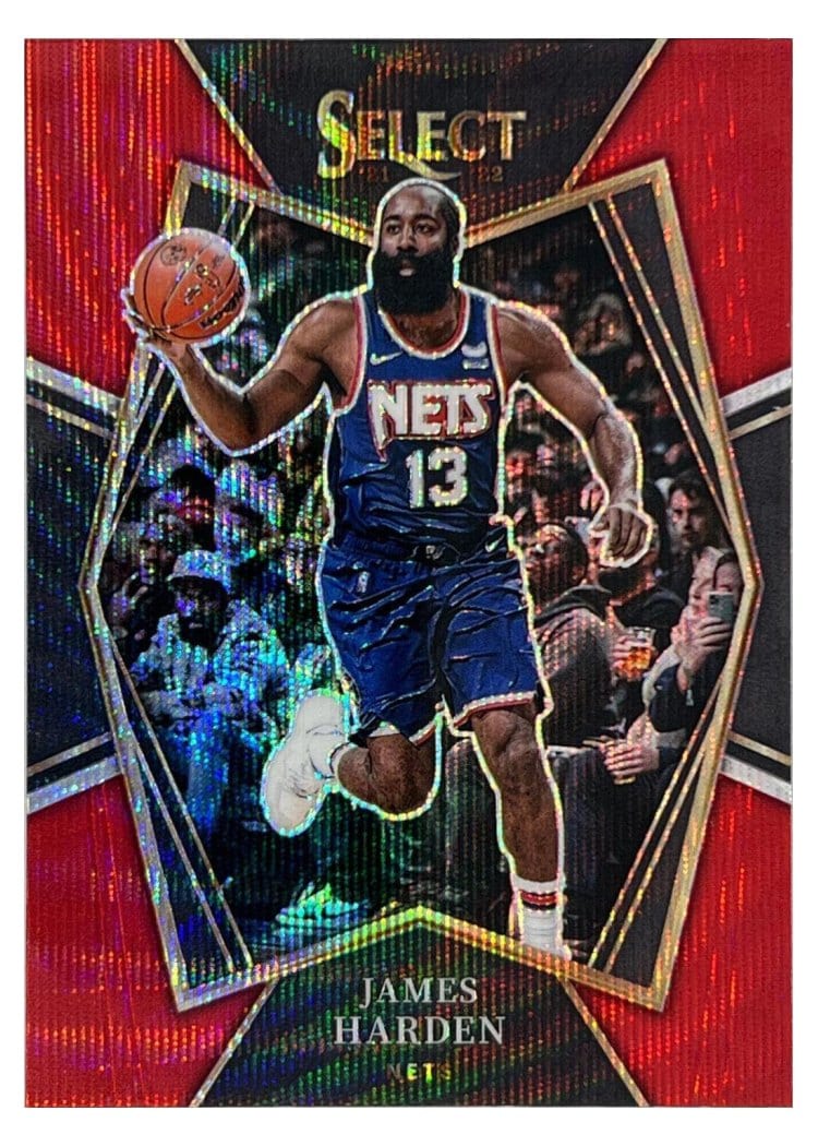 2021-22 Panini Select Base Set James Harden #132 card