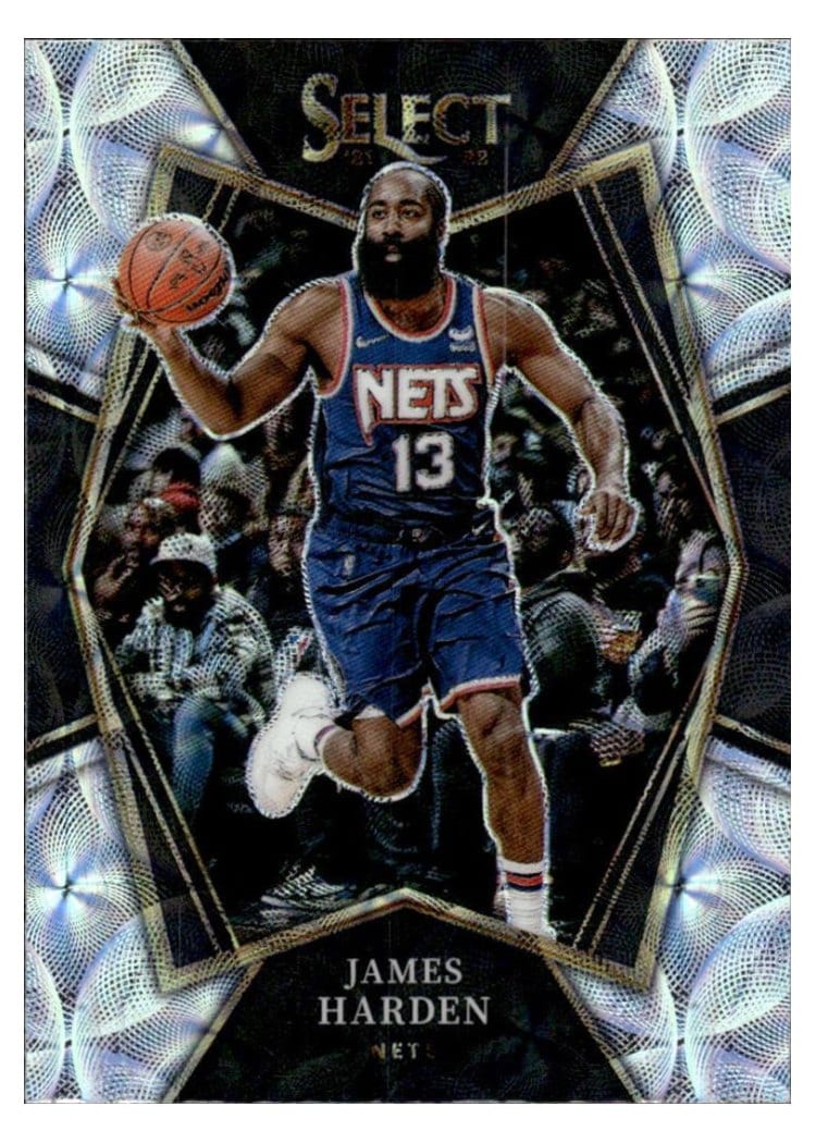 2021-22 Panini Select Base Set James Harden #132 card