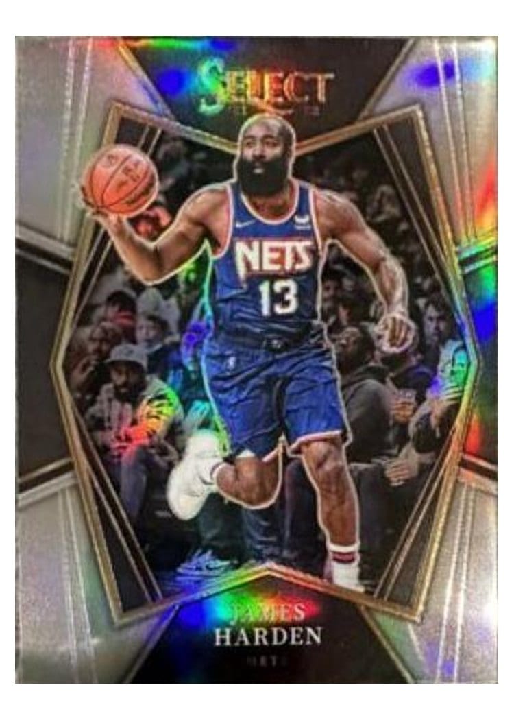 2021-22 Panini Select Base Set James Harden #132 card