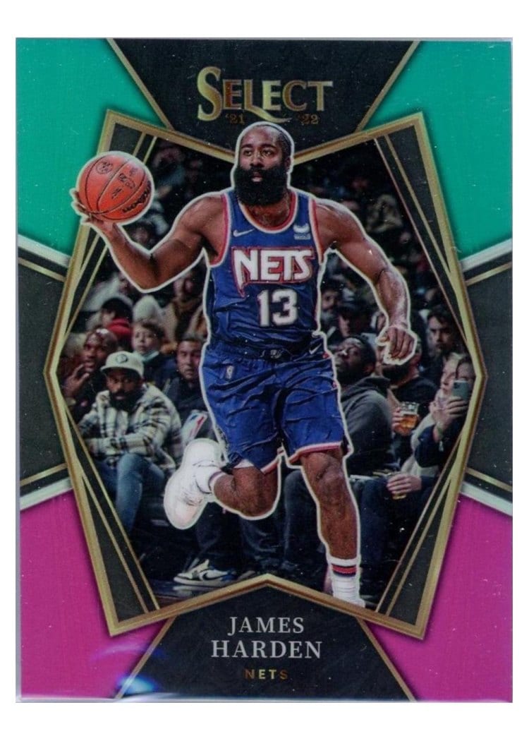 2021-22 Panini Select Base Set James Harden #132 card