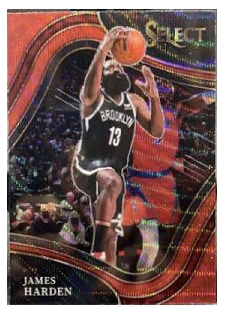 2021-22 Panini Select Base Set James Harden #264 card