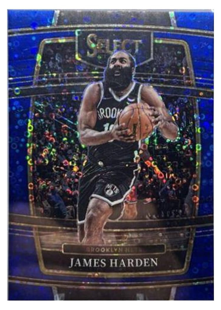 2021-22 Panini Select Base Set James Harden #47 card