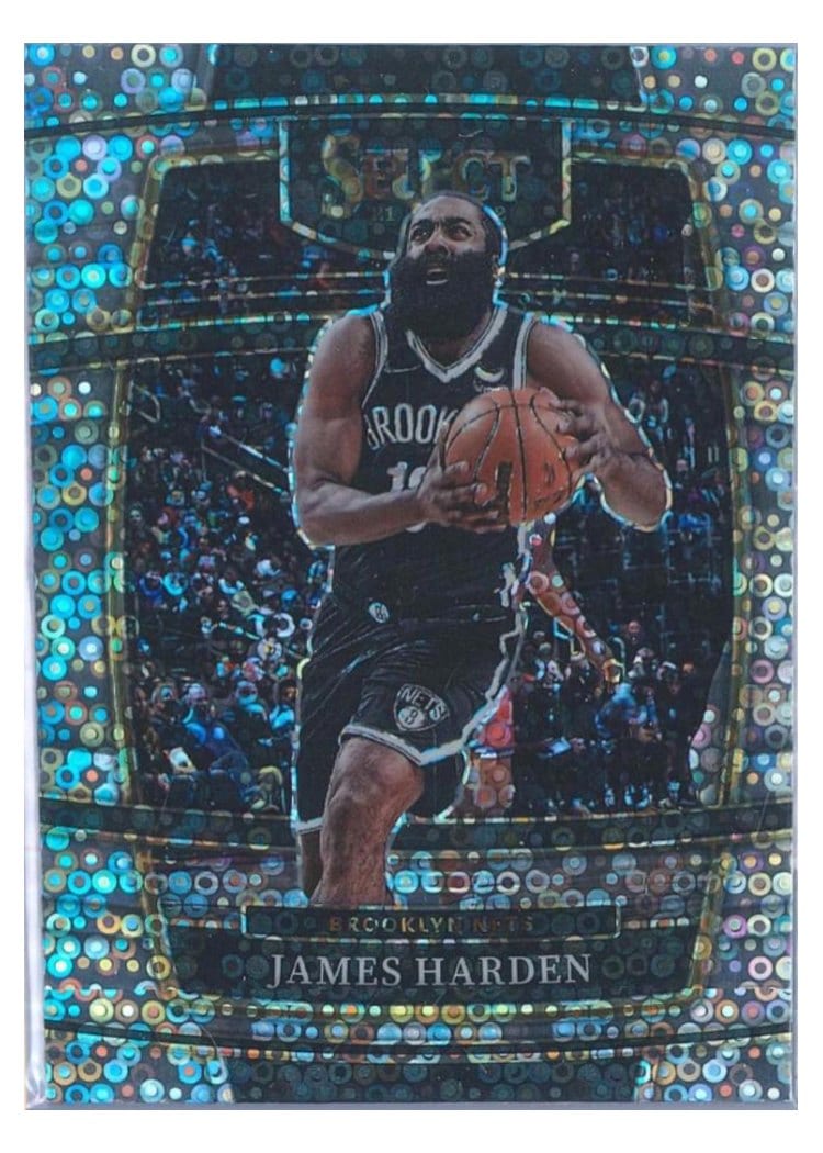 2021-22 Panini Select Base Set James Harden #47 card