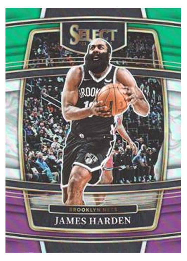 2021-22 Panini Select Base Set James Harden #47 card