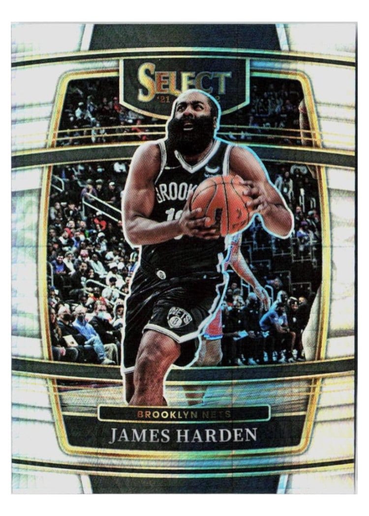 2021-22 Panini Select Base Set James Harden #47 card