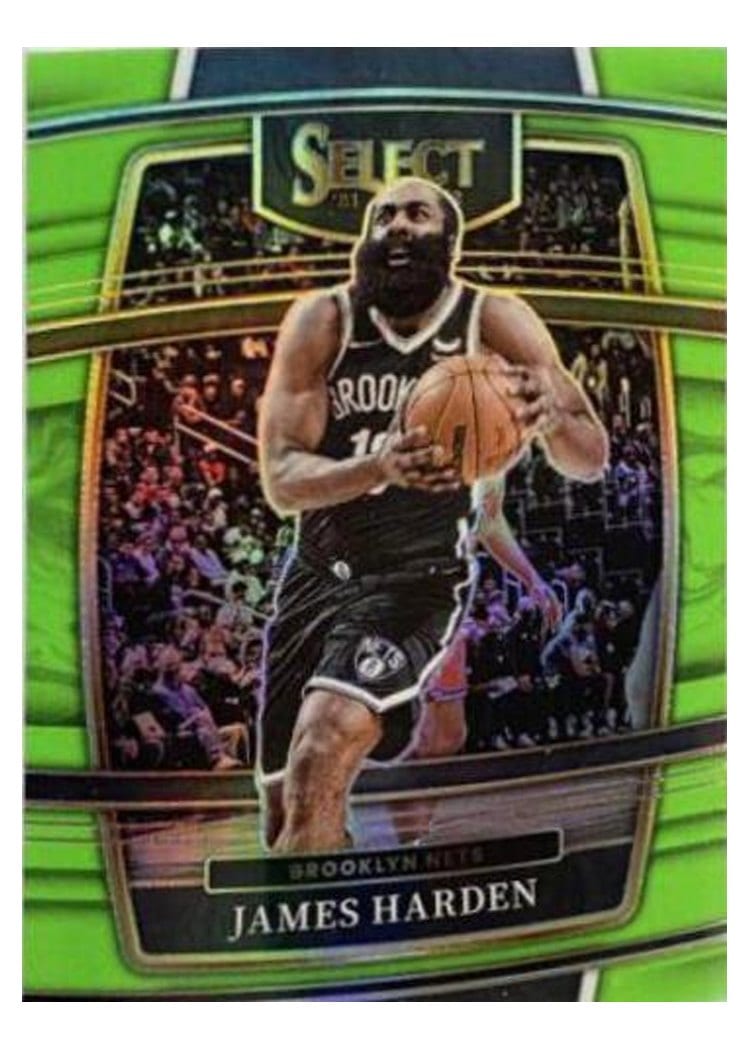 2021-22 Panini Select Base Set James Harden #47 card